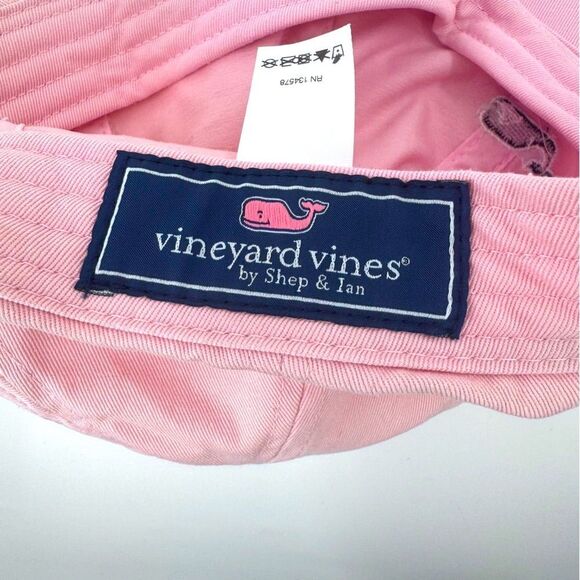 Vineyard Vines Pink Cap with Embroidered Logo - Picture 6 of 6